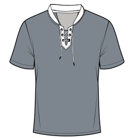 Fashion sewing patterns for MEN T-Shirts T-Shirt 9055